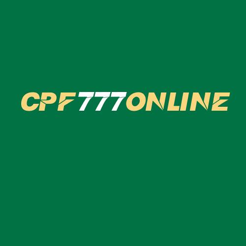 Logo da CPF777ONLINE