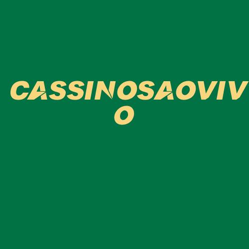 Logo da CASSINOSAOVIVO