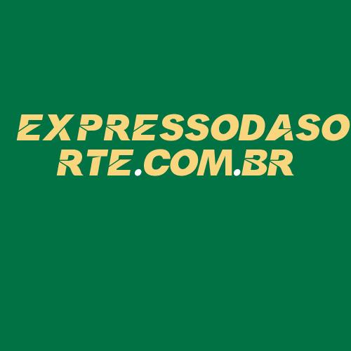 Logo da EXPRESSODASORTE.BR